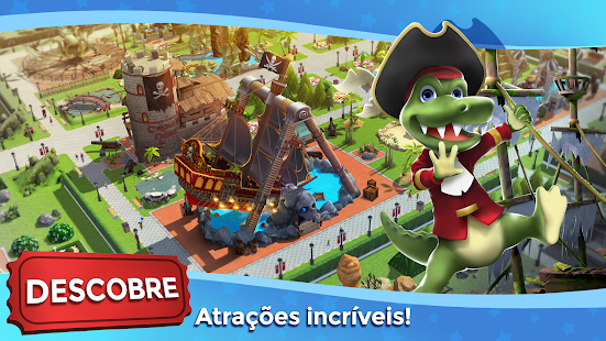 Screenshot de RollerCoaster Tycoon Touch v3.54.0 Apk Mod (Dinheiro Infinito)