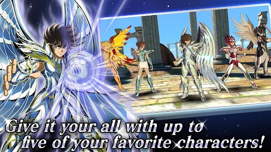 Screenshot de SAINT SEIYA COSMO FANTASY v2.27 Apk Mod (MOD MENU)