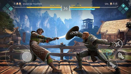 Screenshot de Shadow Fight Arena v1.2.1 Apk Mod (Mod Menu)