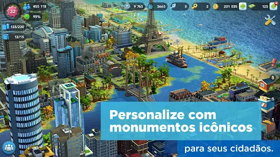 Screenshot de SimCity BuildIt v1.70.1.145876 Apk Mod Menu (Dinheiro Infinito)