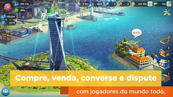 Screenshot de SimCity BuildIt v1.70.1.145876 Apk Mod Menu (Dinheiro Infinito)