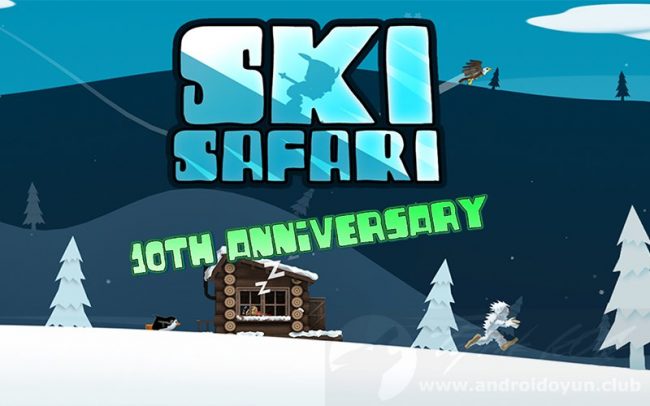 Download Ski Safari 10th Anniversary v2.1.6 MOD APK – DINHEIRO INFINITO