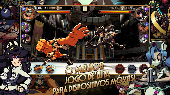 Screenshot de Skullgirls: RPG de Luta v5.0.0 Apk (Skill Infinita)