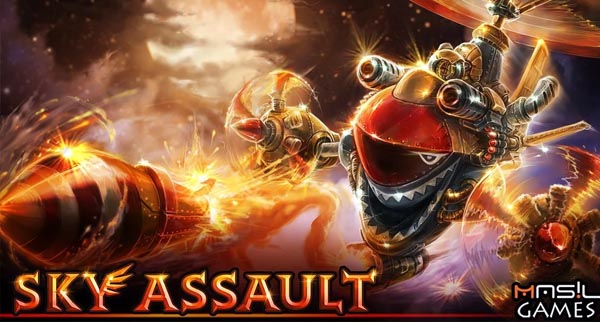 Download SKY ASSAULT: 3D Flight Action v0.2.7 MOD APK [Money]