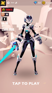 Screenshot de Slash & Girl v1.99.8.8501 Apk Mod (Desbloqueado)