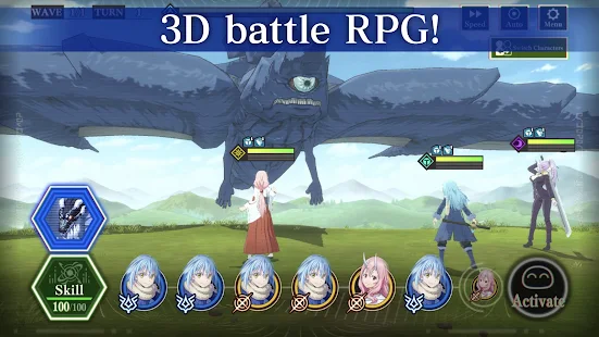 Screenshot de SLIME – ISEKAI Memories v1.5.25 Apk Mod (Mod Menu)