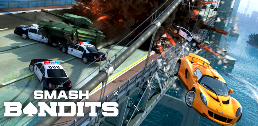 Download Smash Bandits Racing v1.09.18 Apk + Data Mod [Money]
