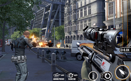 Screenshot de Sniper Strike FPS 3D Shooting Game v500192 Apk Mod (Munição Infinita)