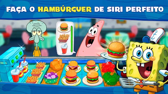 Screenshot de SpongeBob Krusty Cook-Off v5.6.5 Apk Mod (Dinheiro Infinito)