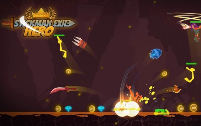 Download Stickman Exile Hero v1.42 MOD APK – DINHEIRO INFINITO
