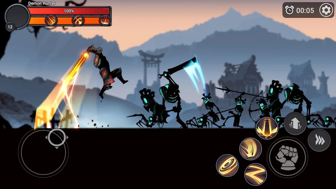 Screenshot de Stickman Master v1.9.2 Apk Mod (Dinheiro Infinito)