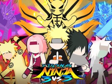 Download Stickman Ninja 3v3 Battle Arena v2.4 MOD APK – DINHEIRO INFINITO (Android) Download Stickman Ninja 3v3 Battle Arena v2.4 MOD APK – DINHEIRO INFINITO