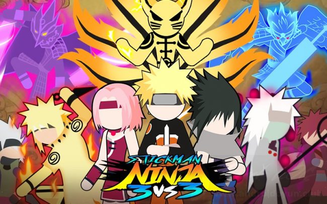Download Stickman Ninja 3v3 Battle Arena v2.4 MOD APK – DINHEIRO INFINITO