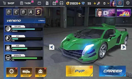 Screenshot de Street Racing HD v6.5.2 Apk Mod (Dinheiro Infinito)