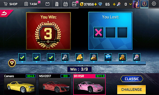 Screenshot de Street Racing HD v6.5.2 Apk Mod (Dinheiro Infinito)