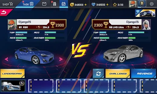 Screenshot de Street Racing HD v6.5.2 Apk Mod (Dinheiro Infinito)