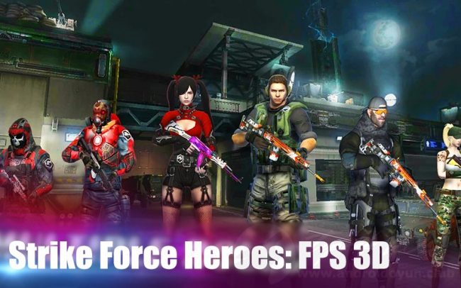 Download Strike Force Heroes FPS 3D v1.0.8 MOD APK – DINHEIRO INFINITO