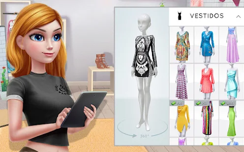 Screenshot de Super Estilista Guru de Moda e Estilo v3.9.00 Apk Mod (Dinheiro Infinito)