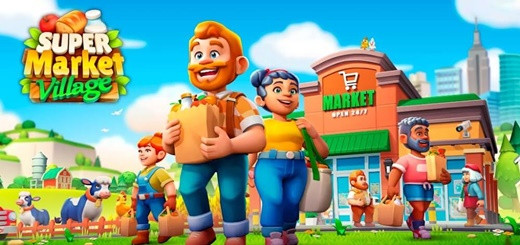 Supermarket Village v1.3.2 Apk Mod (Dinheiro Infinito)