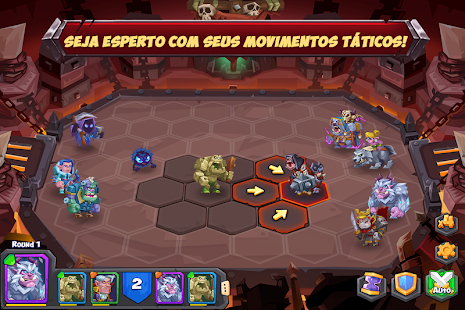 Screenshot de Tactical Monsters Rumble Arena v1.19.26 Apk Mod (Damage)