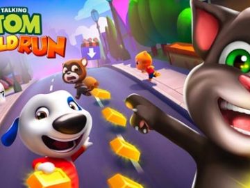 Download Talking Cat Gold Run v1.5 MOD APK [Money]