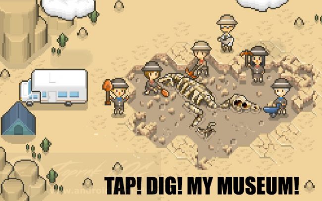 Download Tap Dig My Museum v1.7.5 MOD APK – DINHEIRO INFINITO