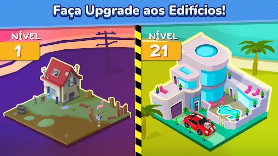 Screenshot de Taps to Riches v3.30 Apk Mod (Dinheiro Infinito)