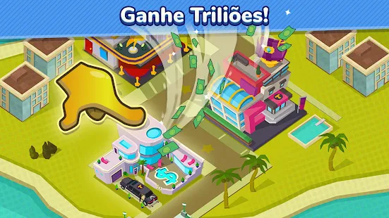 Screenshot de Taps to Riches v3.30 Apk Mod (Dinheiro Infinito)