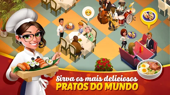 Screenshot de Tasty Town v1.17.31 Apk Mod (Dinheiro Infinito)
