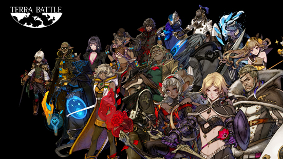 Download Terra Battle v4.3.3 MOD APK [1 HP Monster / High HP Players]