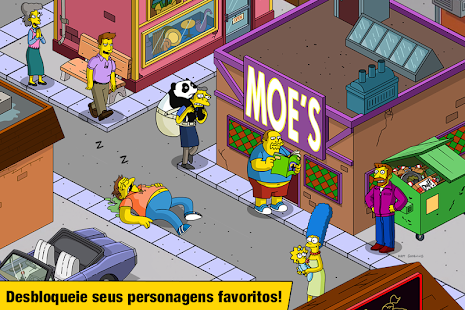 Screenshot de The Simpsons Tapped Out v4.68.9 Apk Mod (Dinheiro Infinito)