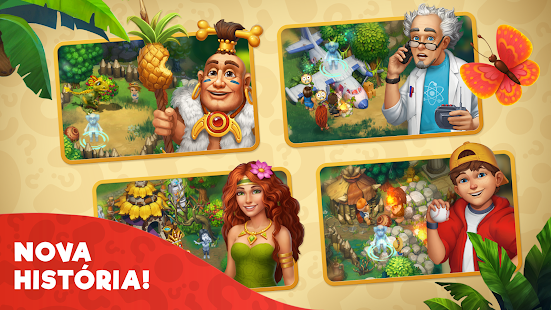 Screenshot de The Tribez: Build a Village v14.6.1 Apk Mod (Dinheiro Infinito)