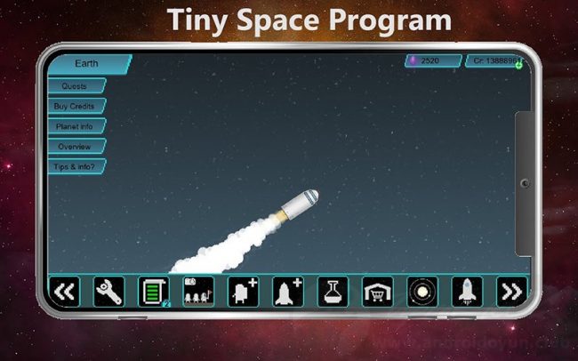 Download Tiny Space Program v1.1.377 MOD APK – DINHEIRO INFINITO
