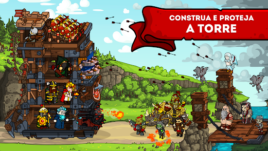 Screenshot de Towerlands Defesa Torre v1.13.1 Apk Mod (Dinheiro Infinito)