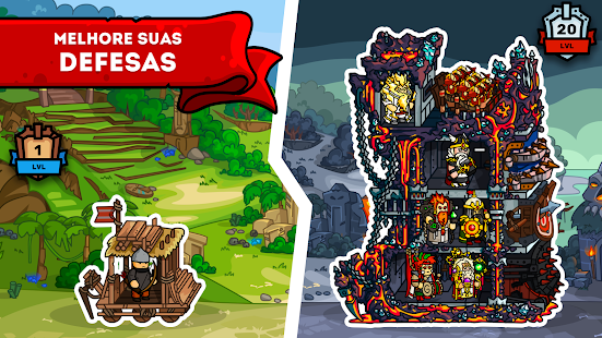 Screenshot de Towerlands Defesa Torre v1.13.1 Apk Mod (Dinheiro Infinito)