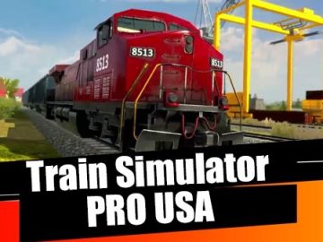 Download Train Simulator PRO USA v2.9 MOD APK [Dinheiro Infinito]