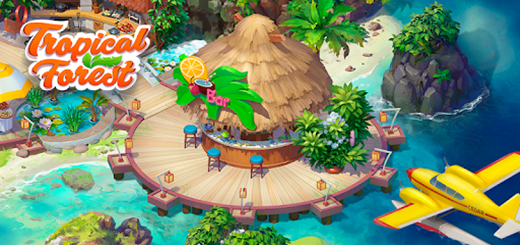 Tropical Forest: Match 3 Story v2.15.3 Apk Mod (Estrelas Infinita)