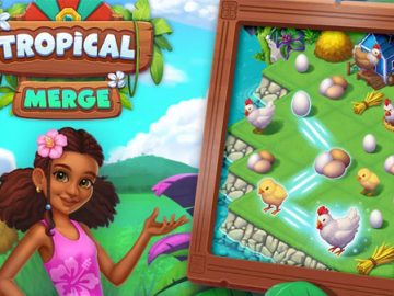 Download Tropical Merge v1.263.1 MOD APK [Dinheiro Infinito]