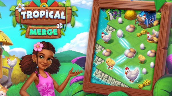Download Tropical Merge v1.263.1 MOD APK [Dinheiro Infinito]