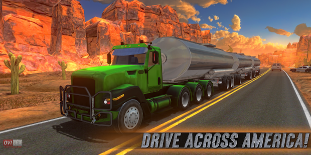 Screenshot de Truck Simulator USA Revolution v10.0.24 Apk Mod (Dinheiro Infinito)