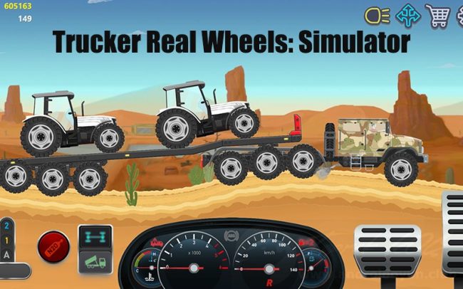 Download Trucker Real Wheels Simulator v4.13.3 MOD APK – DINHEIRO INFINITO
