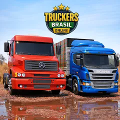 Download Truckers Brasil Online MOD APK v0.3.36 (Dinheiro Infinito)