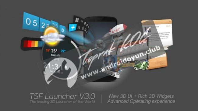 Download TSF Launcher 3D Shell v3.5.1 FULL APK