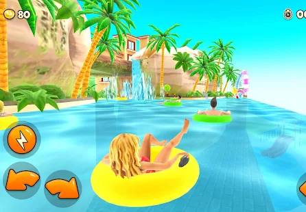 Screenshot de Uphill Rush Water Park Racing 4.3.1040 Apk Mod (Dinheiro Infinito)