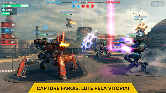 Screenshot de War Robots 10.8.1 Apk Mod (Munição Infinita)
