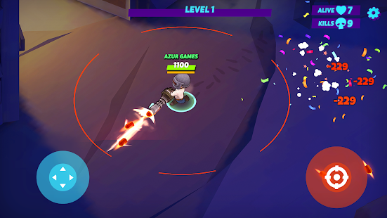 Screenshot de Warriors.io: Battle Royale v5.83 Apk Mod (Dinheiro Infinito)