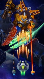 Screenshot de WindWings Space Shooter, Galaxy Attack v1.3.29 Apk Mod (Dinheiro Infinito)