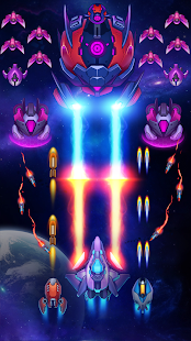Screenshot de WindWings Space Shooter, Galaxy Attack v1.3.29 Apk Mod (Dinheiro Infinito)