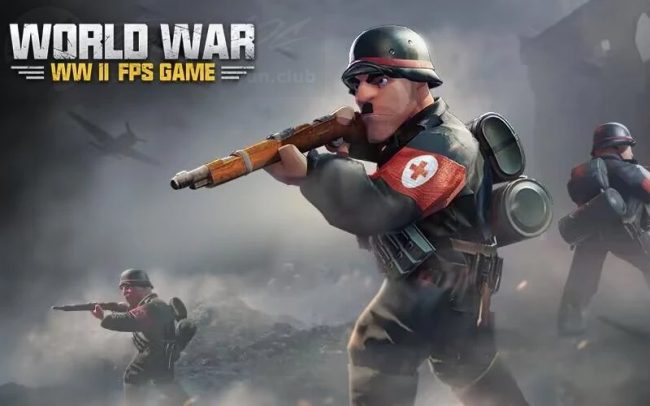 Download World War 2 Heroes Shoot Game v34.0 MOD APK – MERMİ MODIFICADO