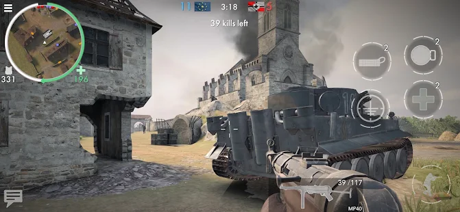 Screenshot de World War Heroes: Guerra FPS v1.50.0 Apk Mod Menu (Munição Infinita)